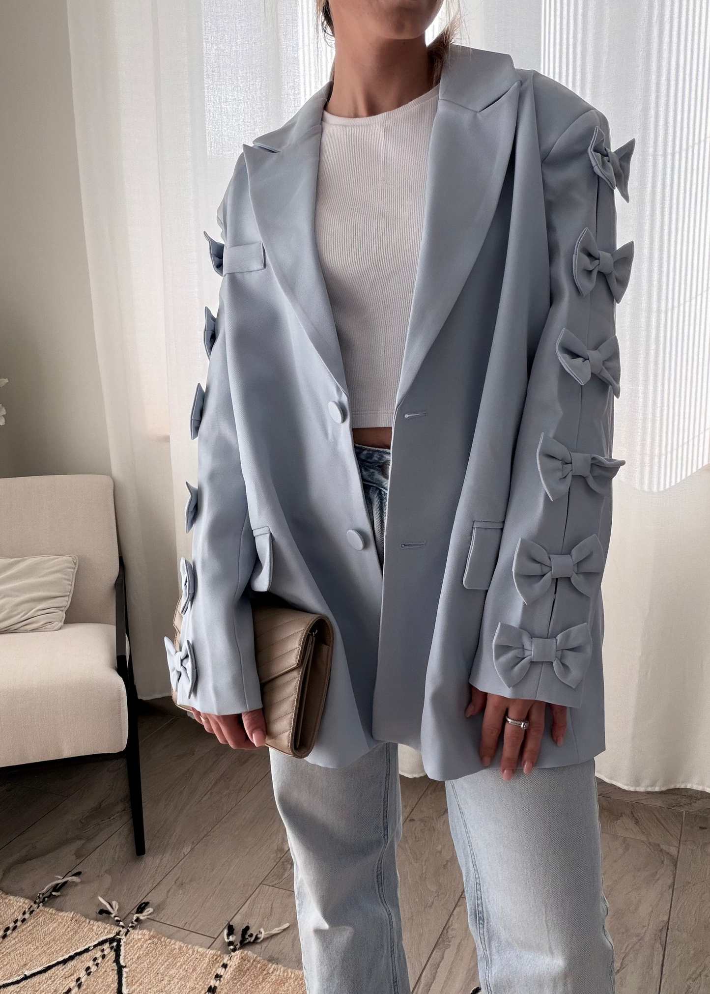 BLAZER OVERSIZE PAPILLON
